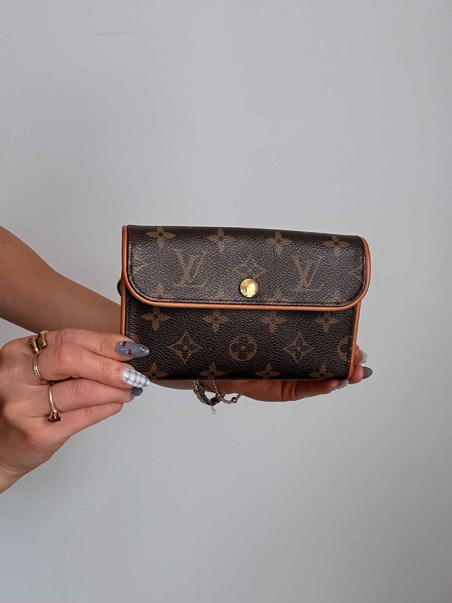 Louis Vuitton Monogram Pochette Florentine Belt Bag