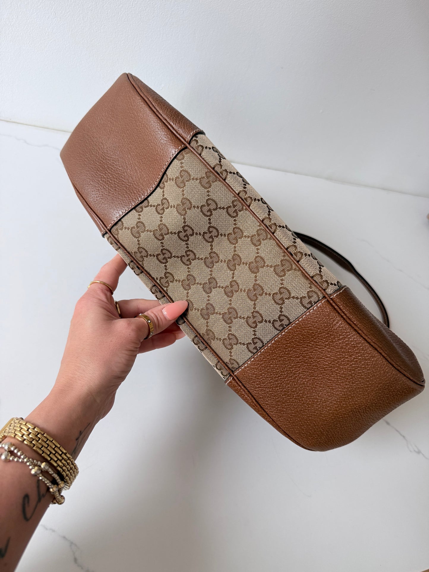 Gucci B Hobo Shoulder Bag