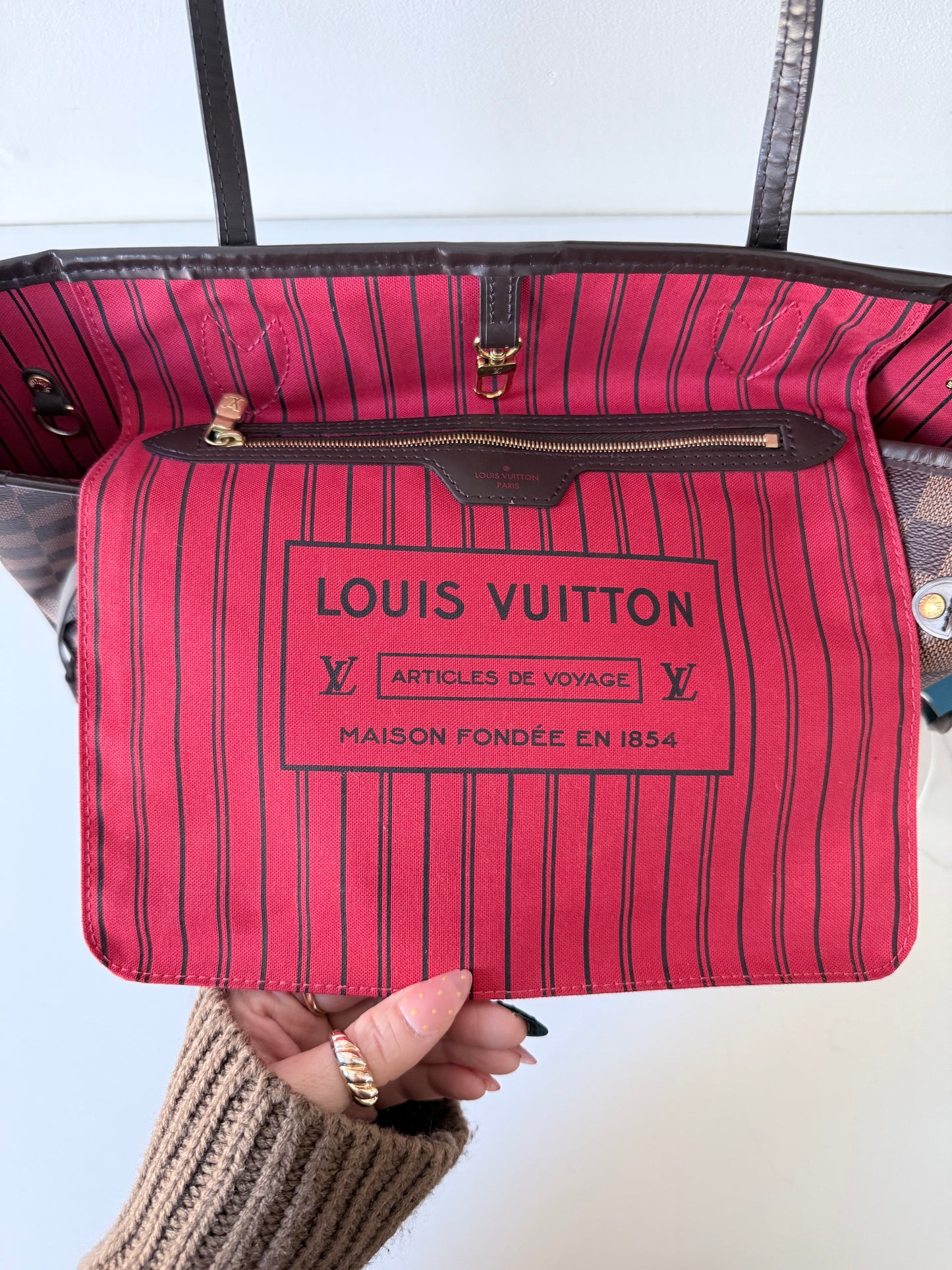 Louis Vuitton Neverfull MM Damier Ebene