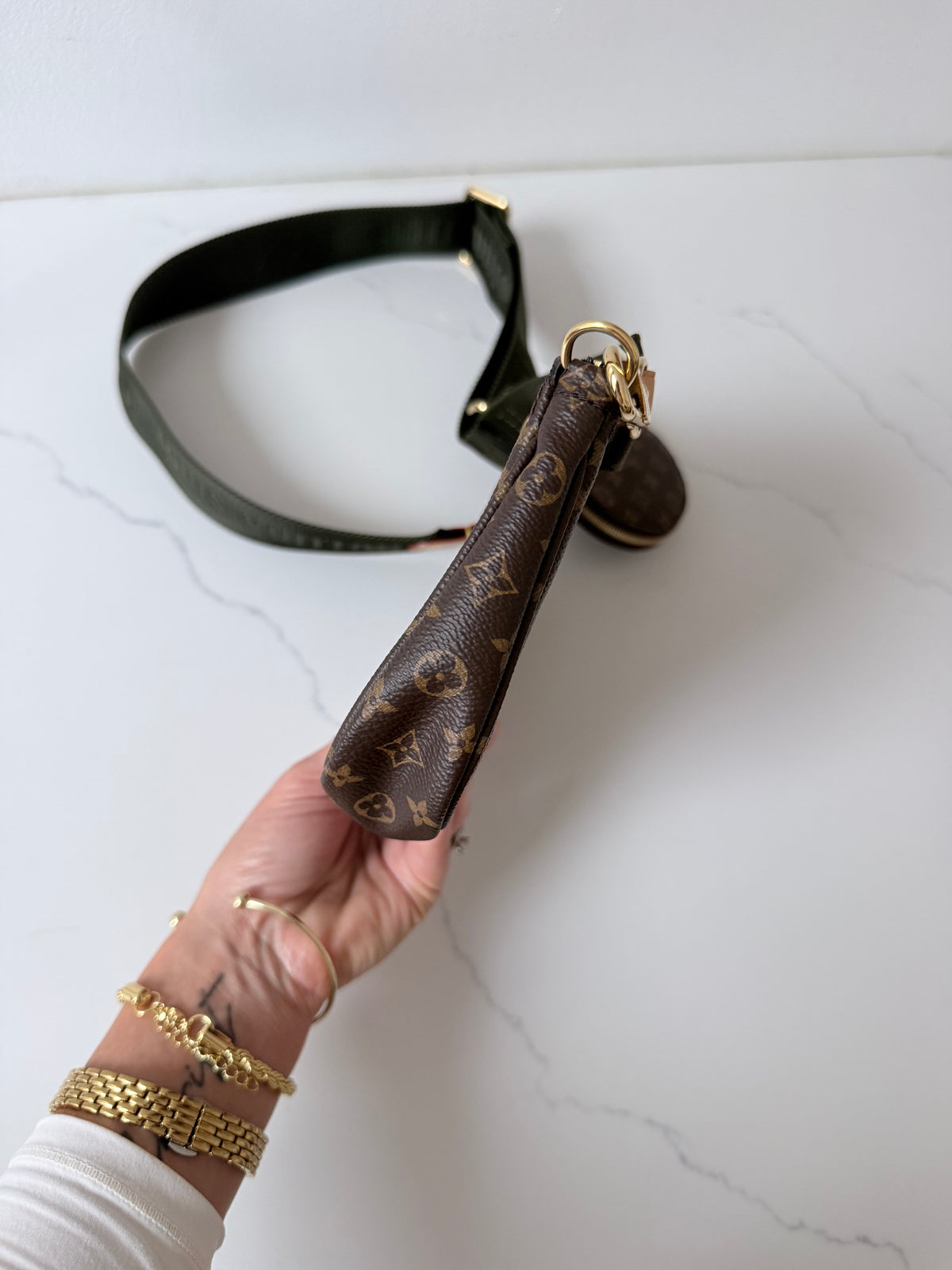 Louis Vuitton Multi Pochette Accessoires Kaki
