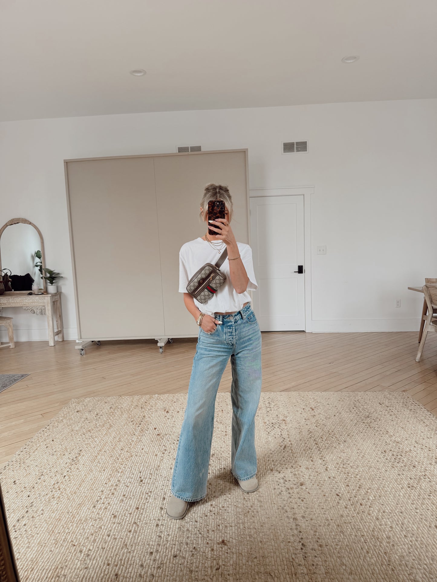 Gucci Supreme Ophidia Small Belt Bag