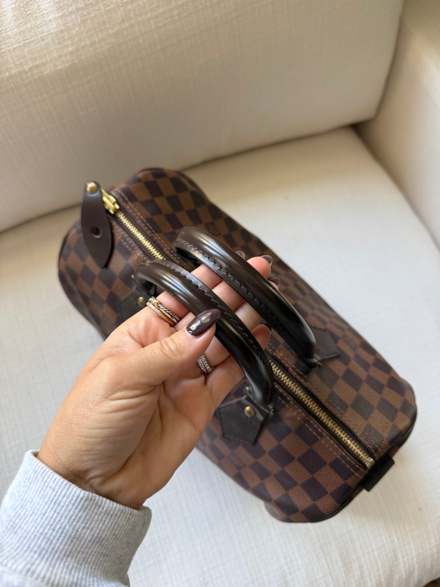 Louis Vuitton Speedy 30 Damier Ebene
