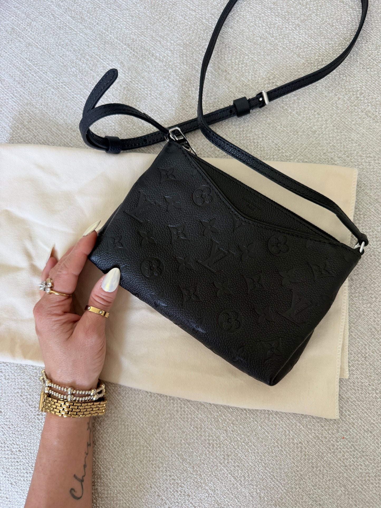 Louis Vuitton Pallas Crossbody Empreinte Monogram