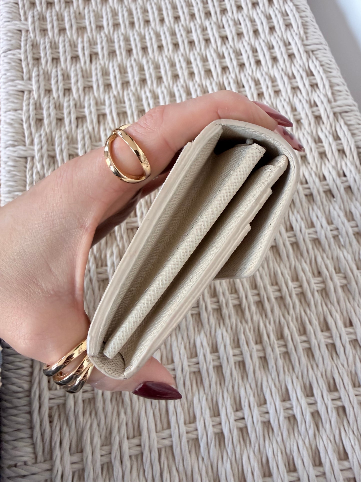 Louis Vuitton Sarah Wallet Damier Azur