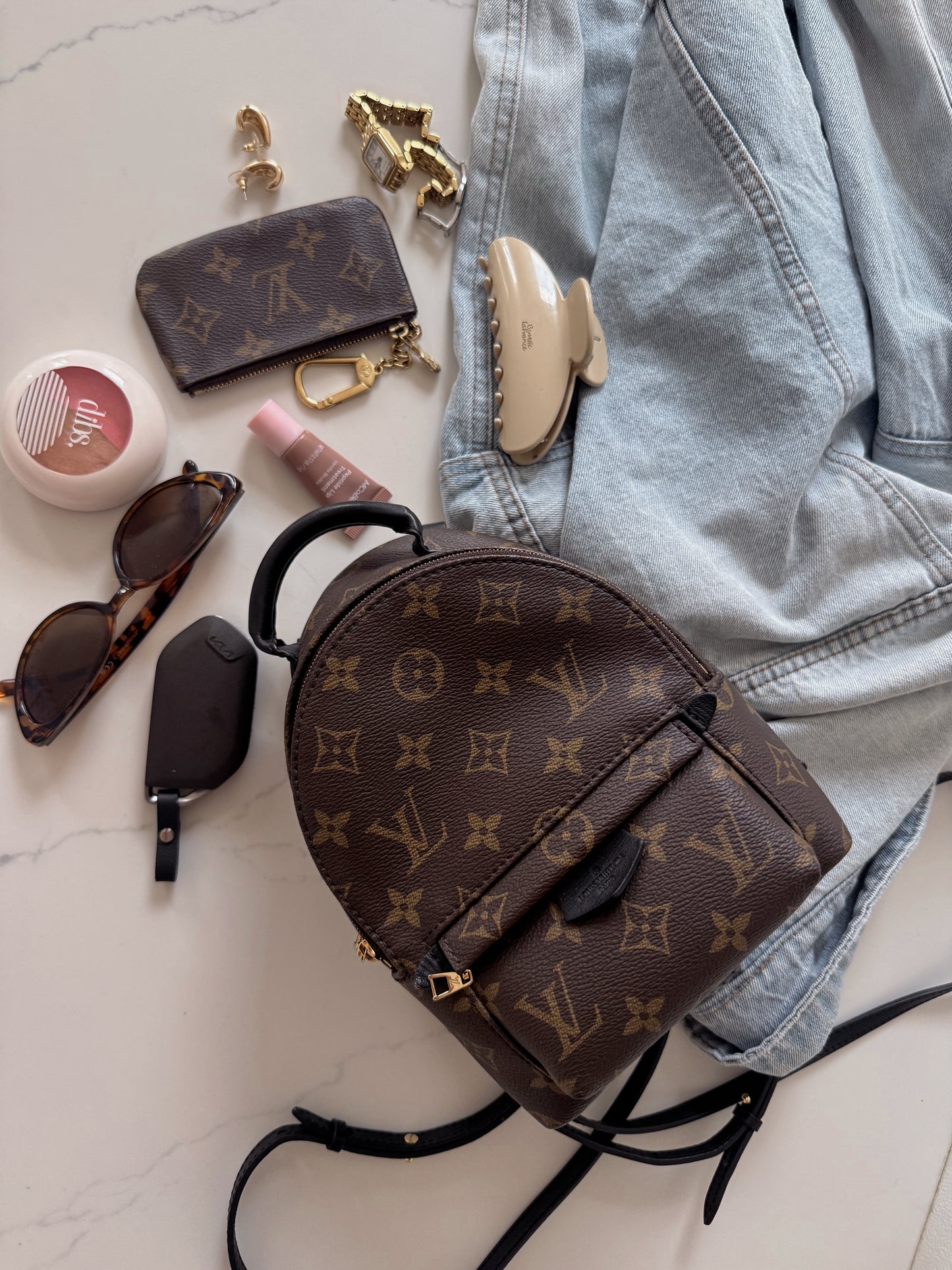 Louis Vuitton Mini Palm Spring Monogram Backpack