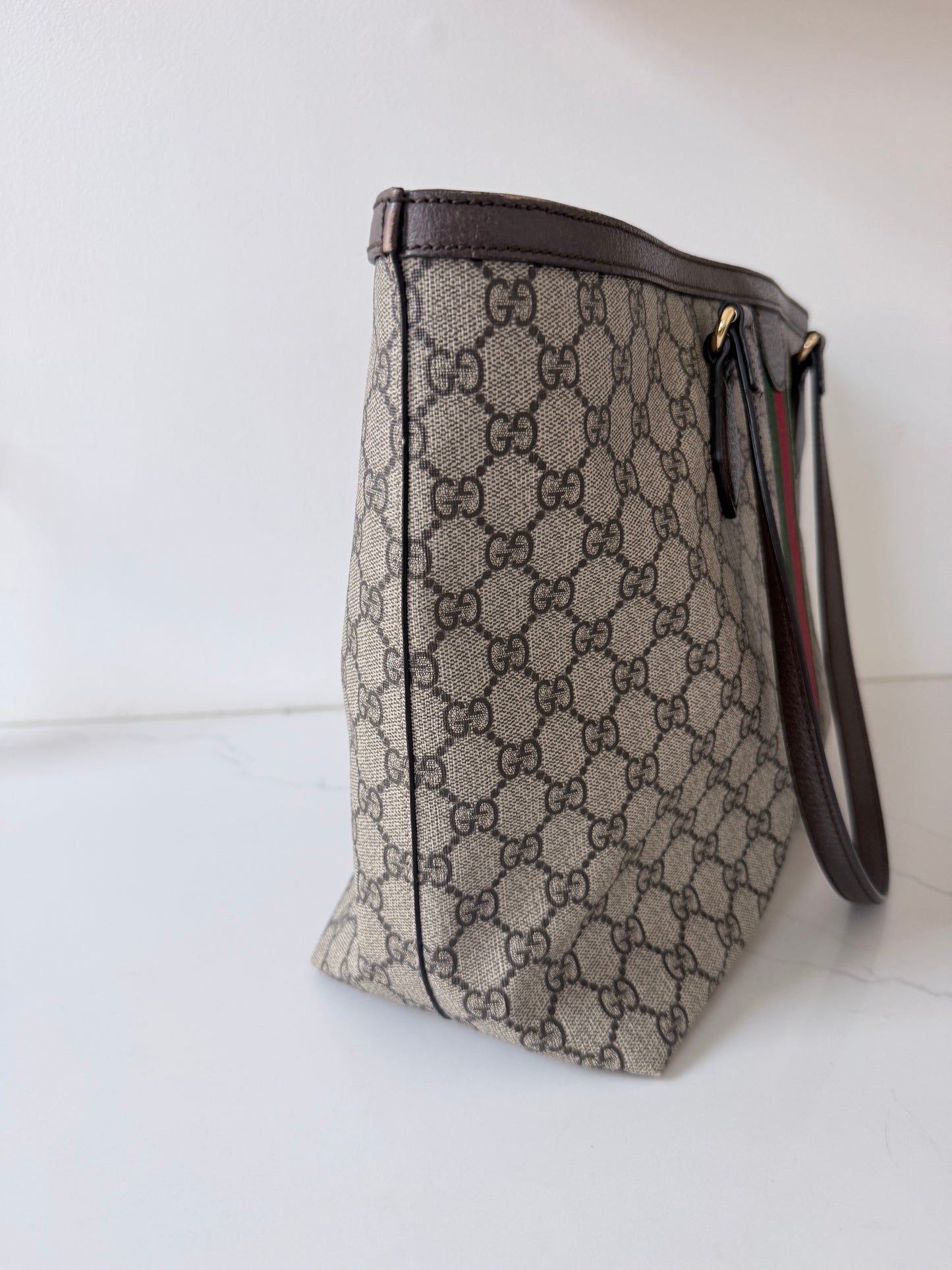 Gucci Ophidia GG Supreme Medium Canvas Tote