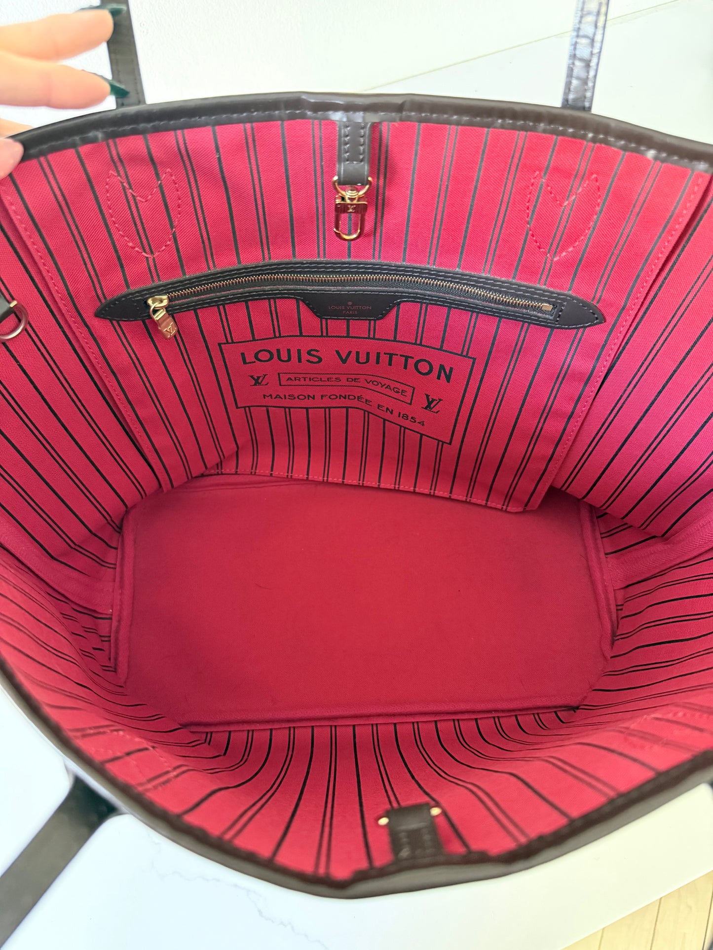 Louis Vuitton Neverfull MM Damier Ebene