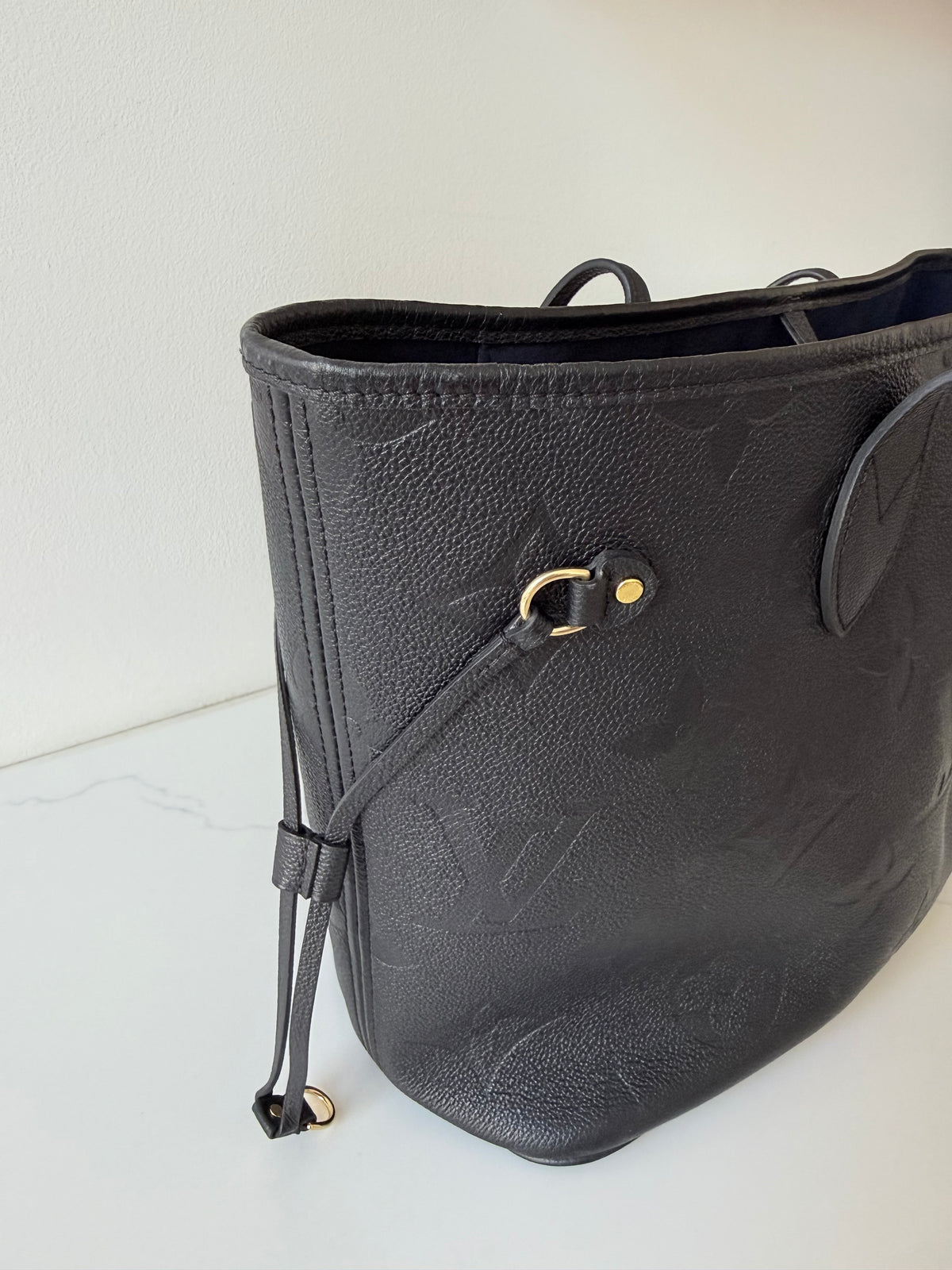 Louis Vuitton Neverfull Monogram Empreinte Leather MM