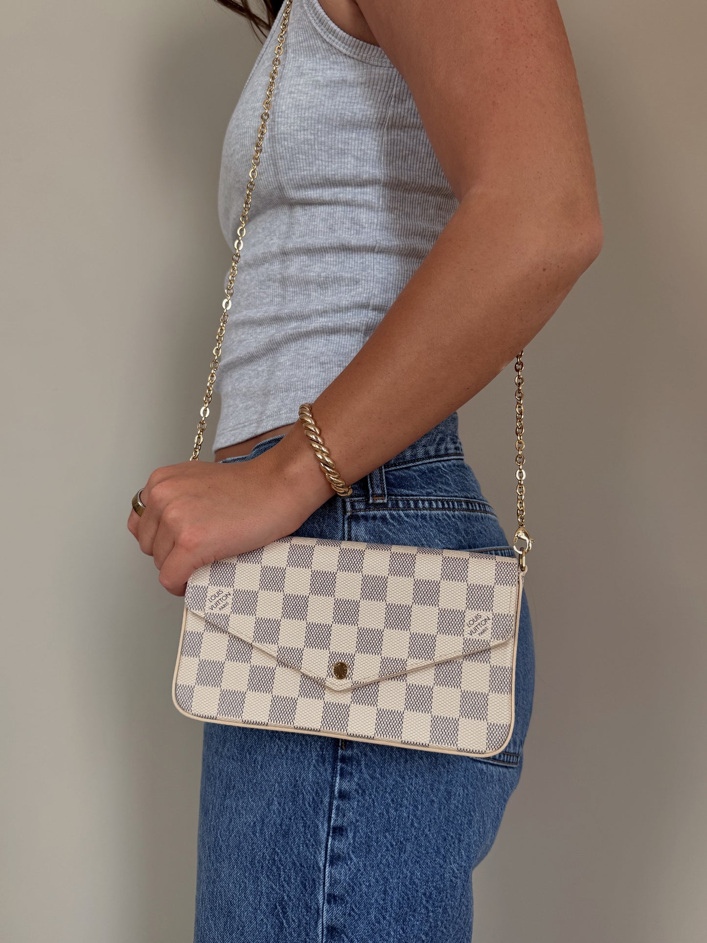 Louis Vuitton Felicie Pochette Azur