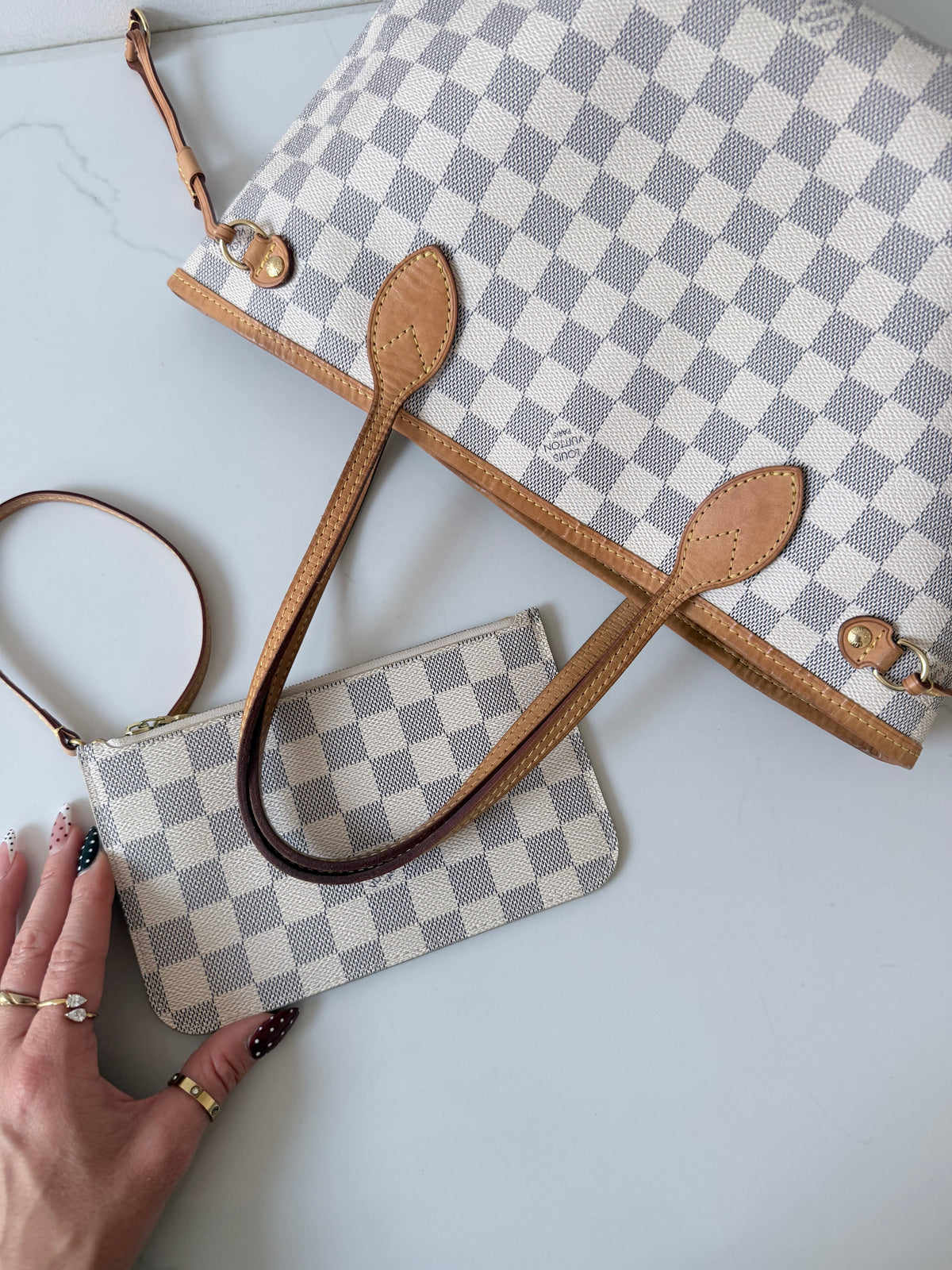 Louis Vuitton Neverfull PM Azur