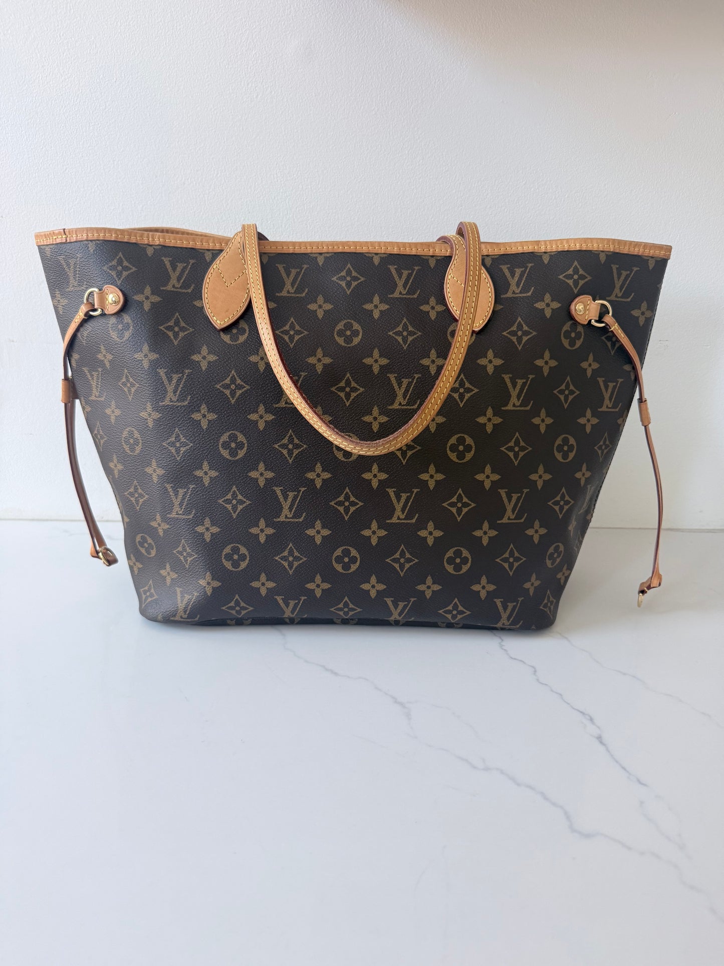 Louis Vuitton Neverfull MM iMonogram Rose Ballerine