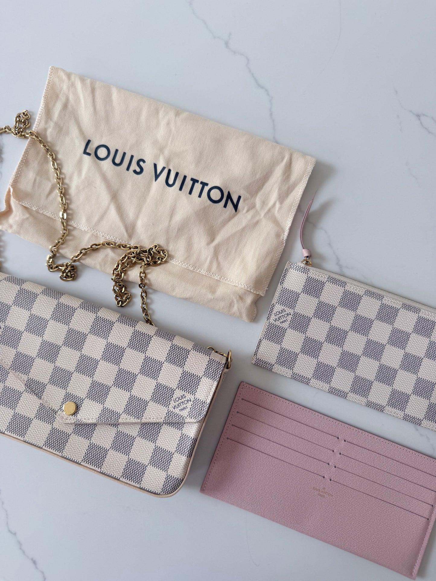 Louis Vuitton Felicie Pochette Azur