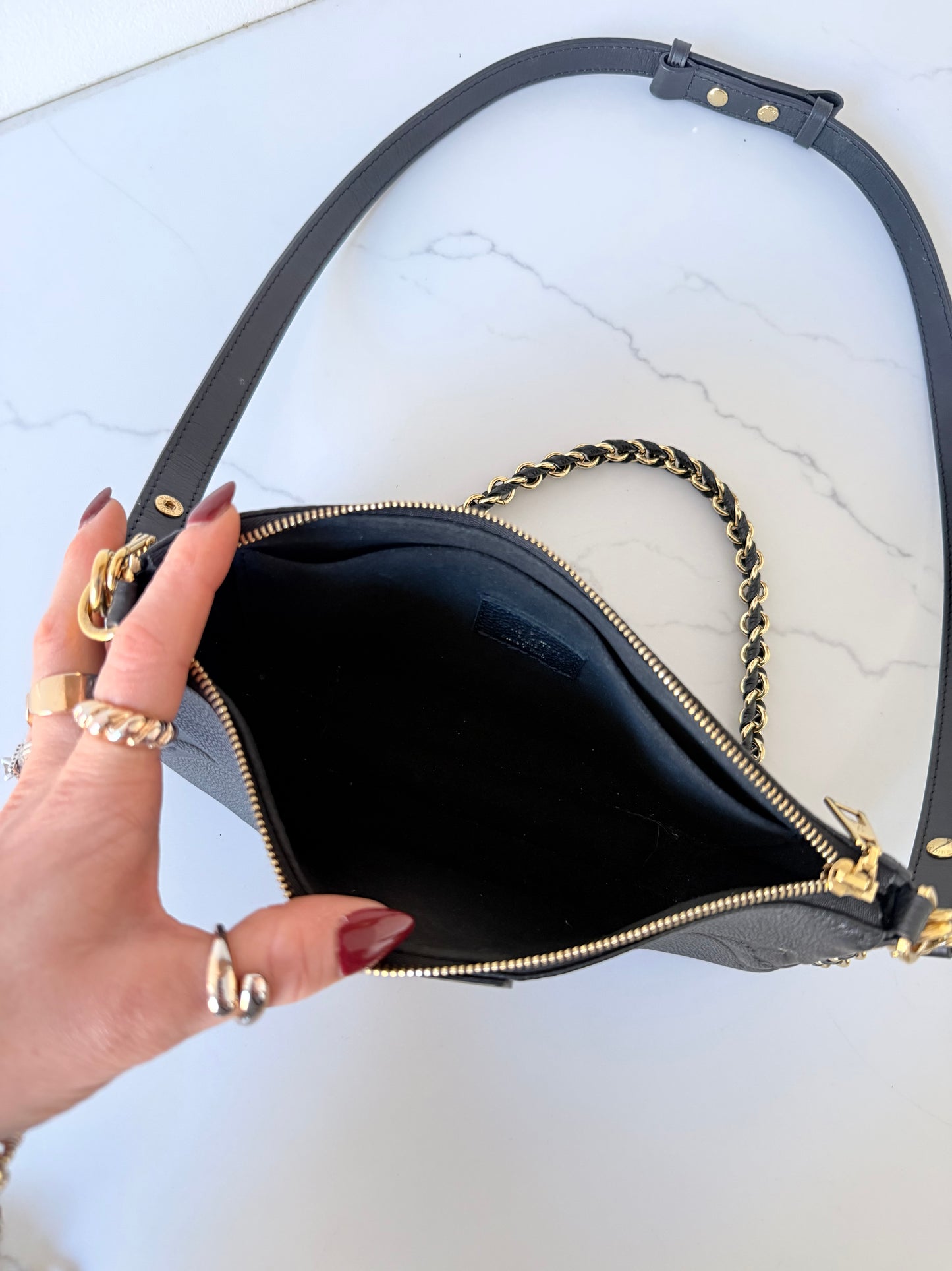 Louis Vuitton Multi Pochette Accessoires Monogram Empreinte