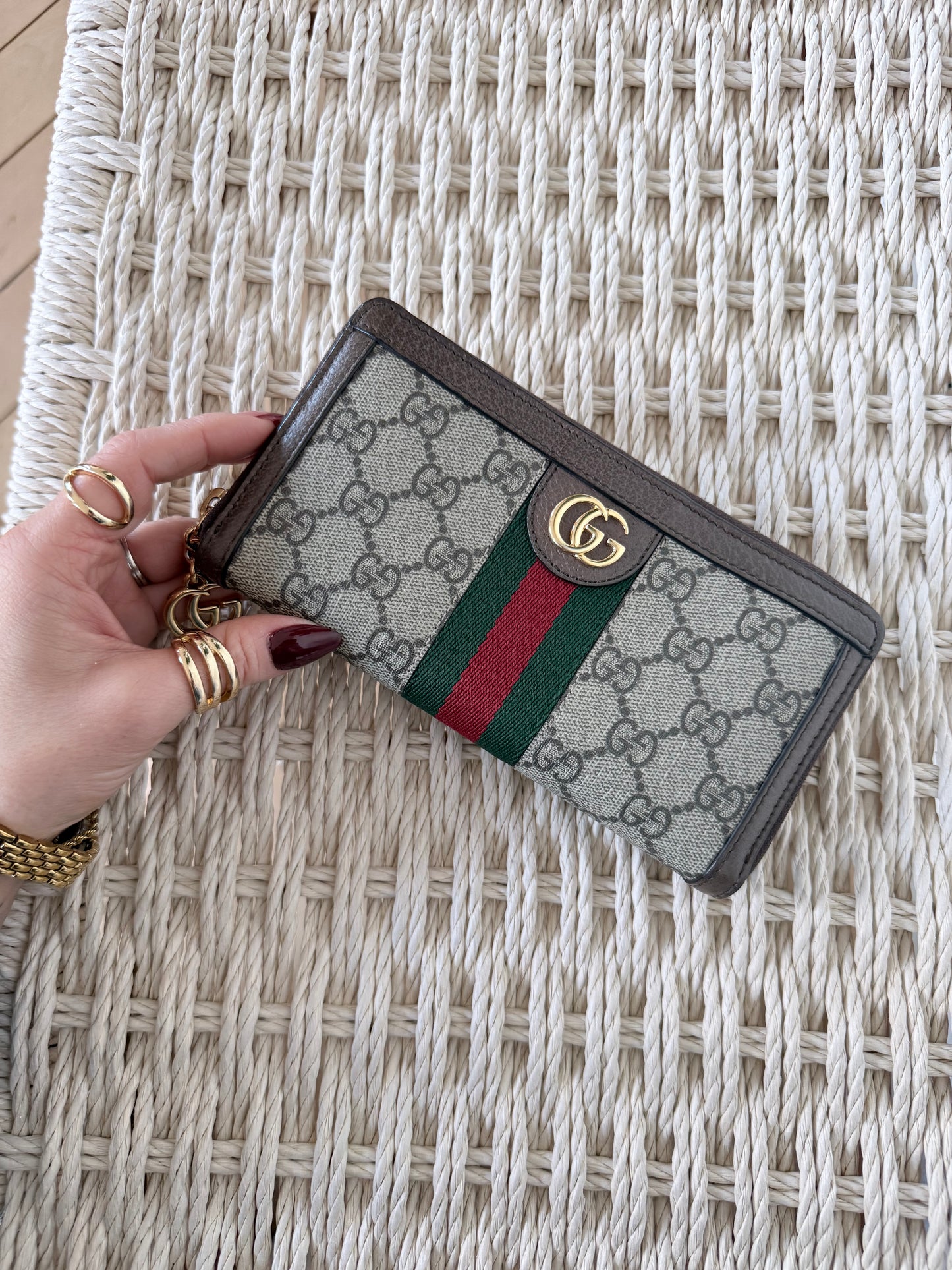 Gucci Ophidia GG Supreme Wallet