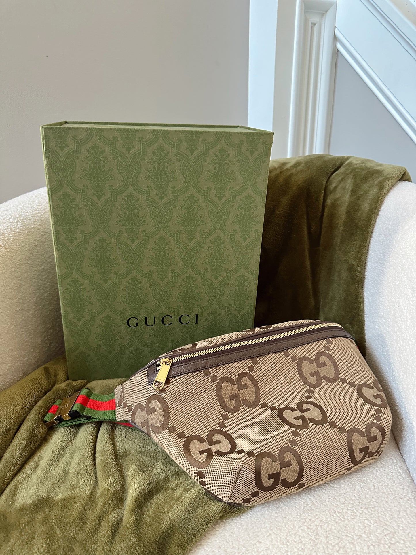 Gucci Jumbo GG Belt Bag