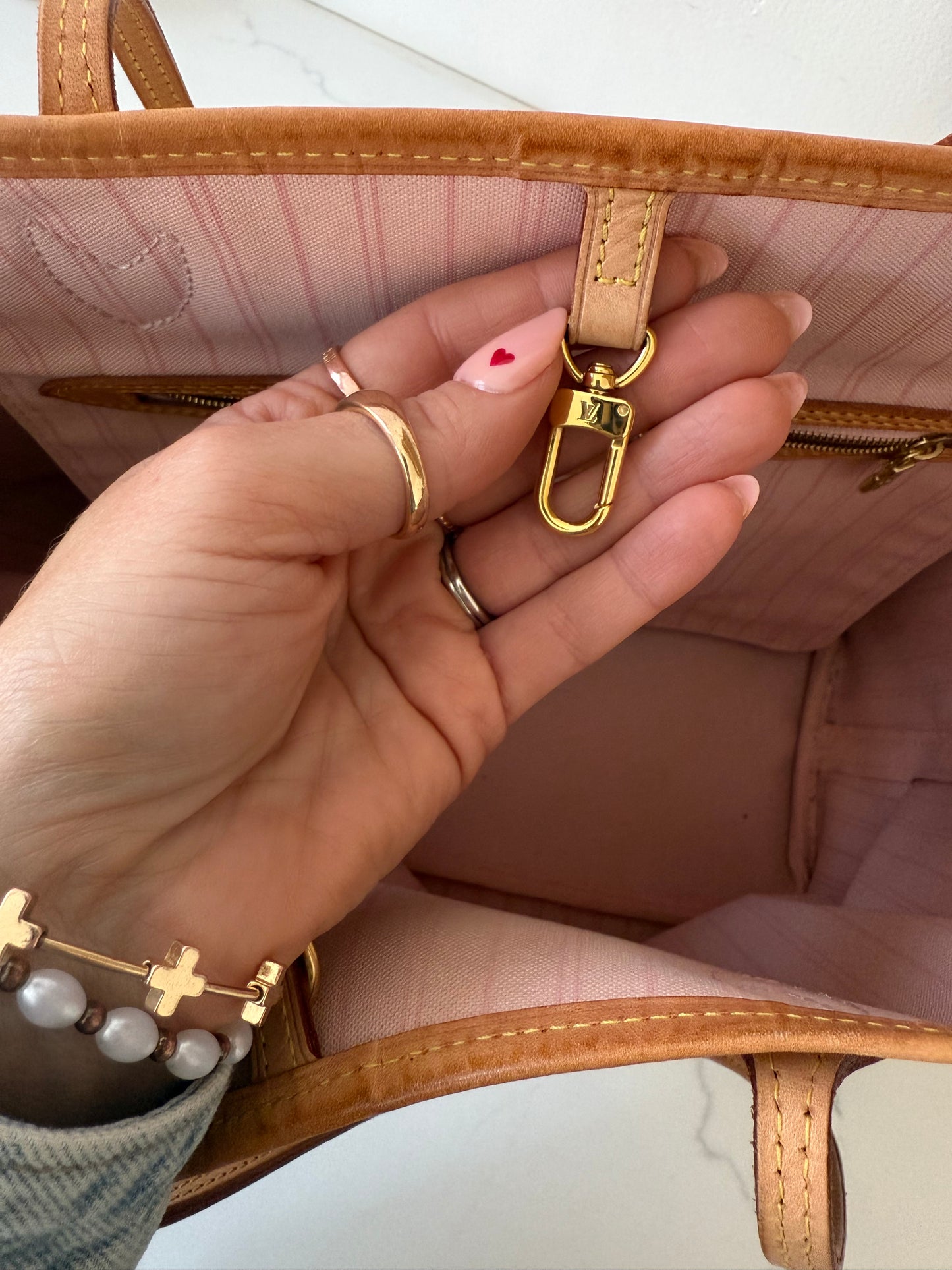 Louis Vuitton Neverfull MM Azur