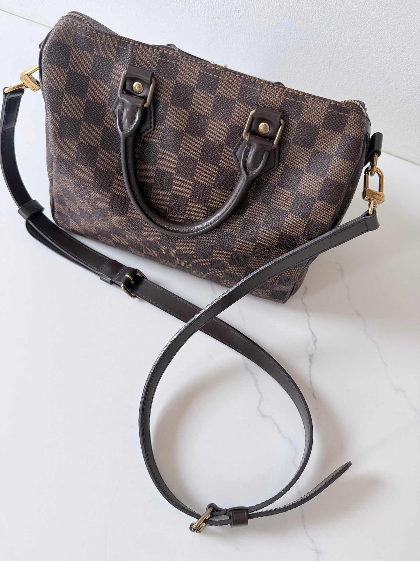 Louis Vuitton Speedy 25 Damier Ebene