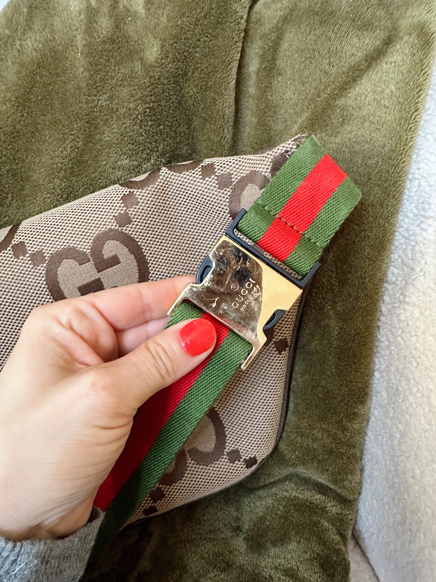 Gucci Jumbo GG Belt Bag