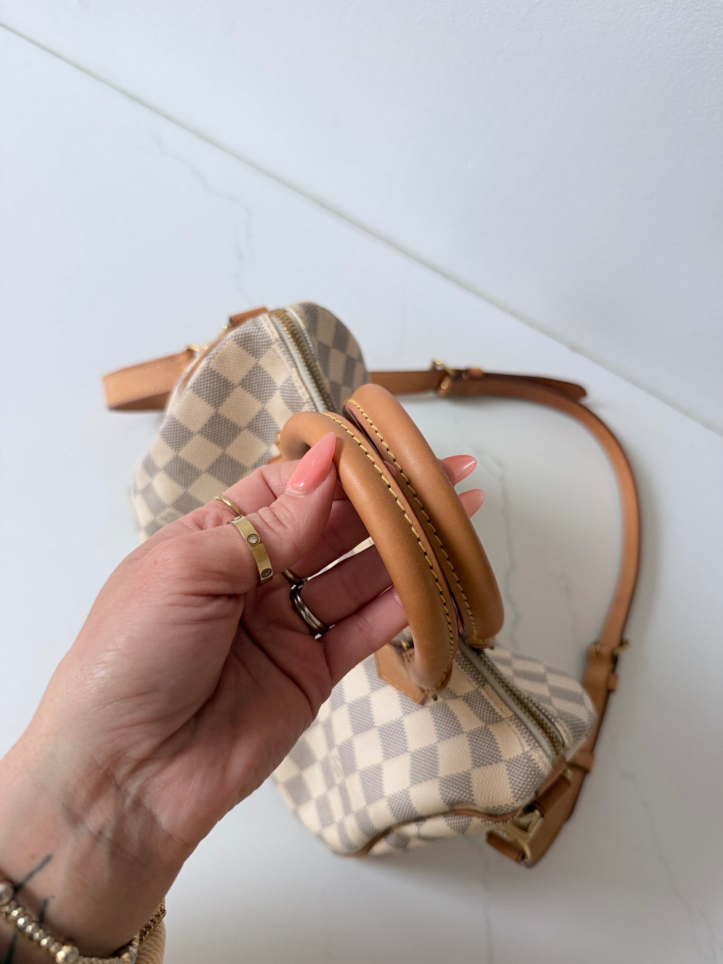 Louis Vuitton Speedy Bandouliere 25 Azur
