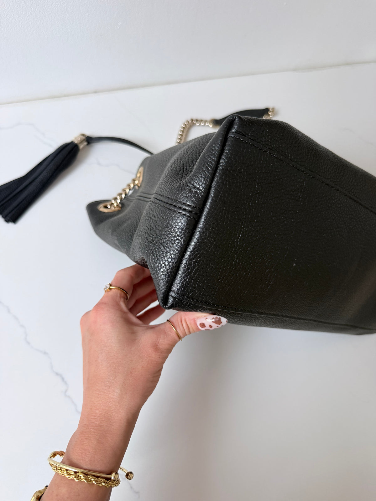 Gucci Soho Chain Shoulder Bag Black