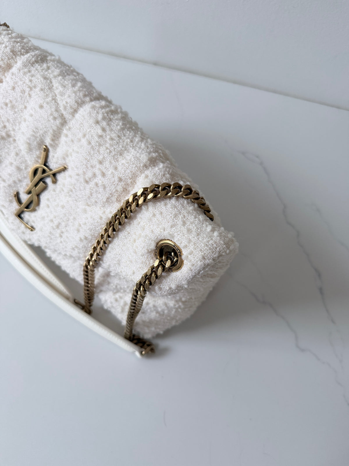 YSL Loulou Bouclé Tweed
Shoulder Bag