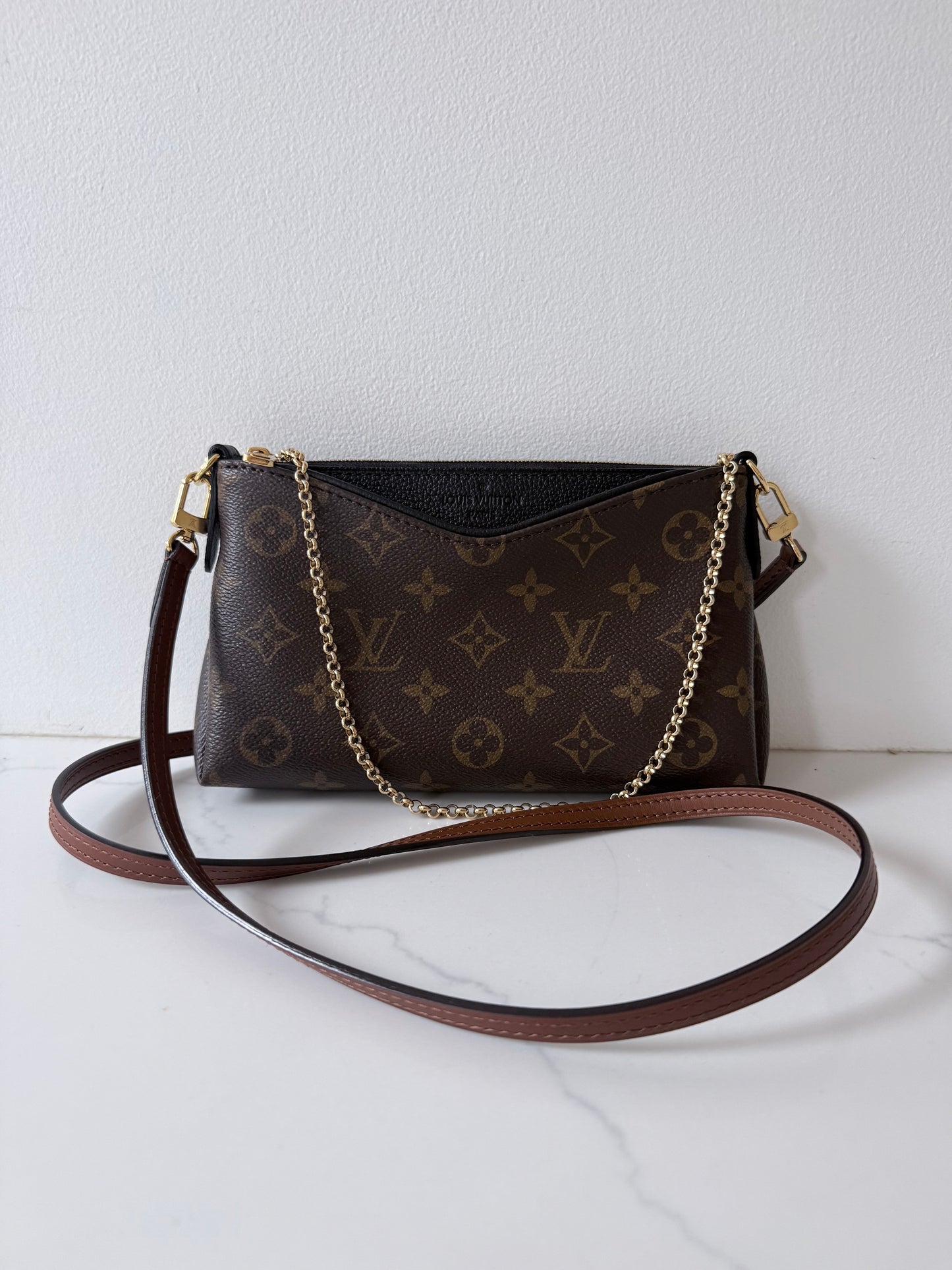 Louis Vuitton Pallas Crossbody Monogram