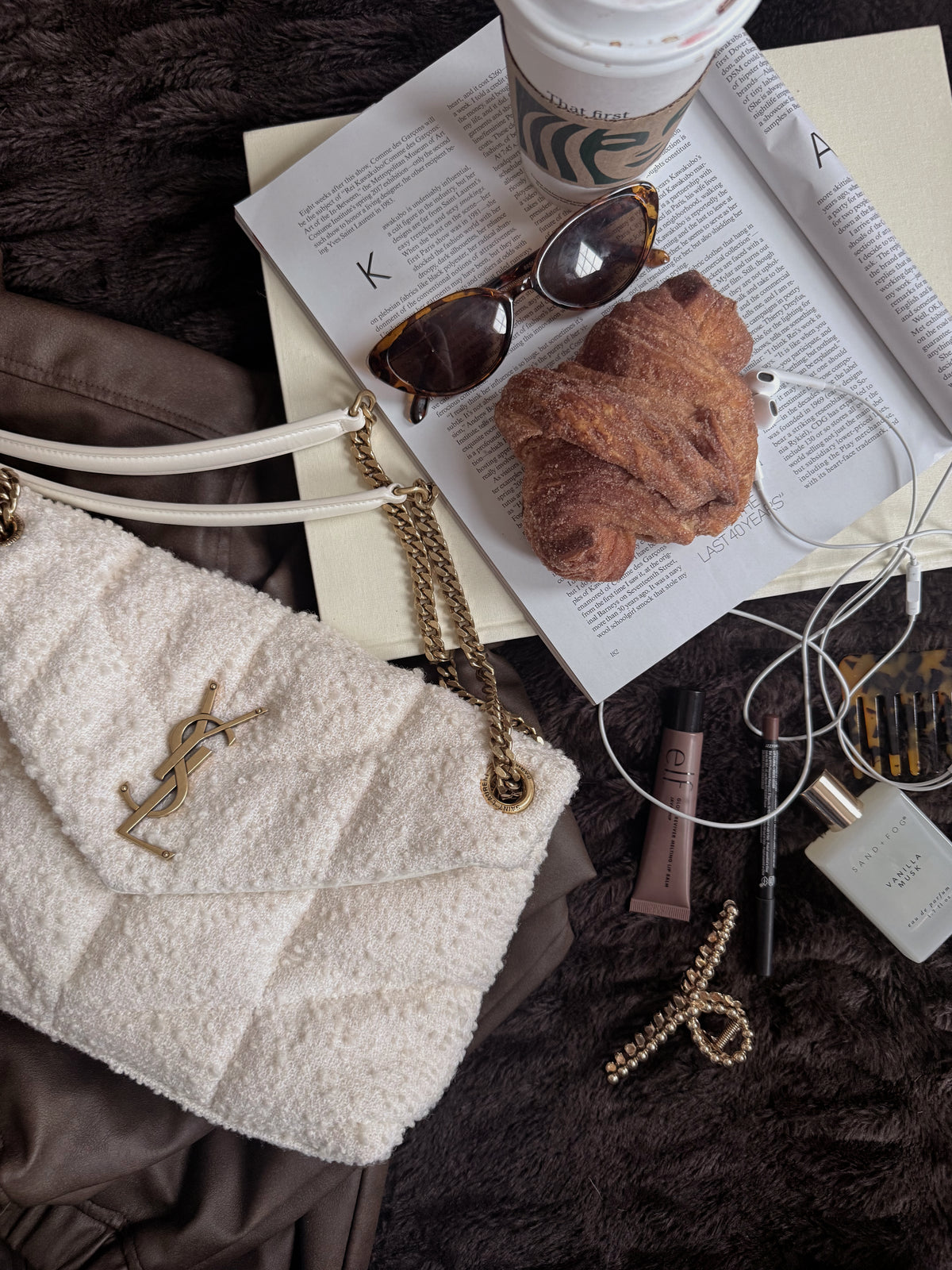 YSL Loulou Bouclé Tweed
Shoulder Bag
