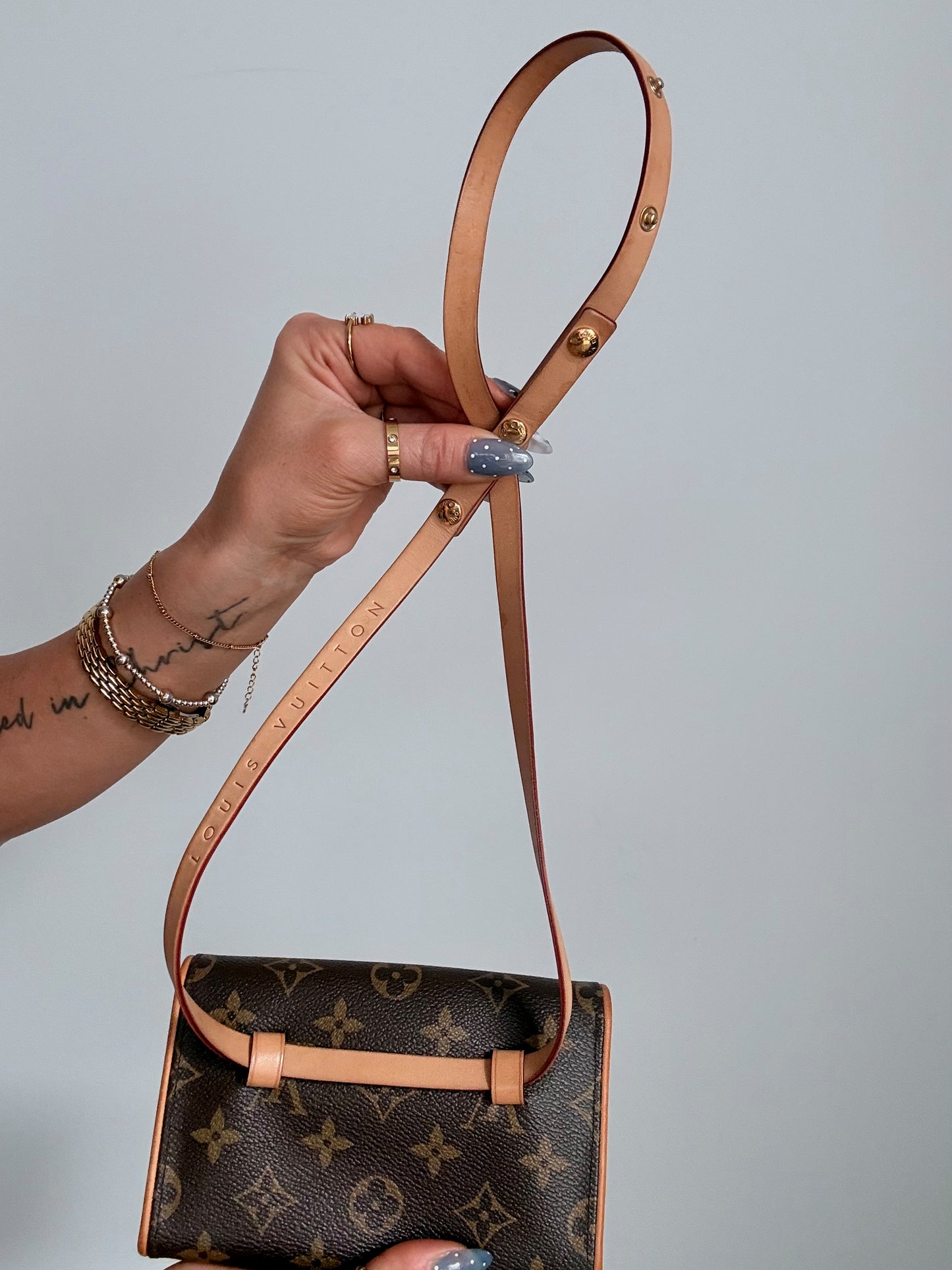 Louis Vuitton Monogram Pochette Florentine Belt Bag