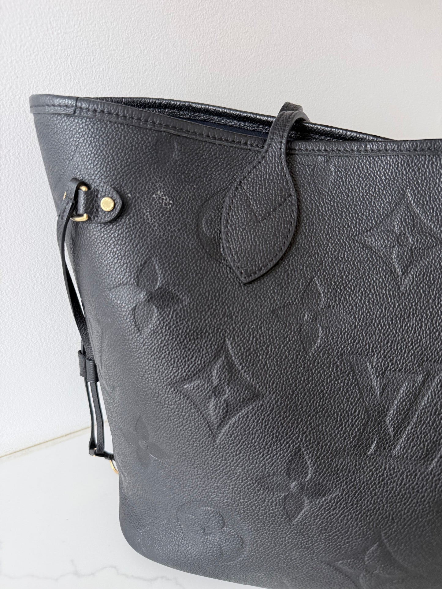 Louis Vuitton Neverfull Monogram Empreinte Leather MM