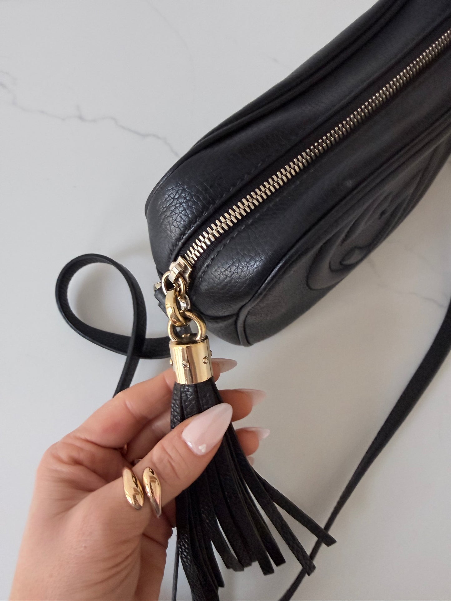 Gucci Leather Disco Crossbody