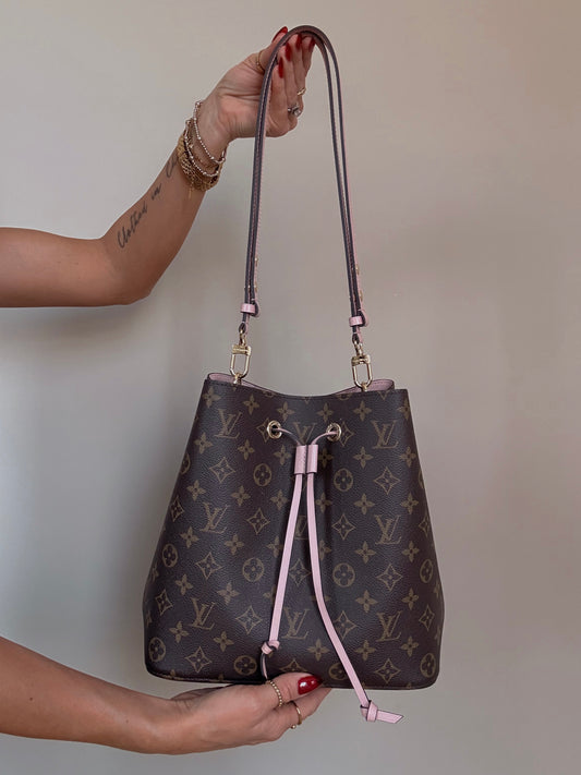Louis Vuitton NeoNoe Monogram Rose