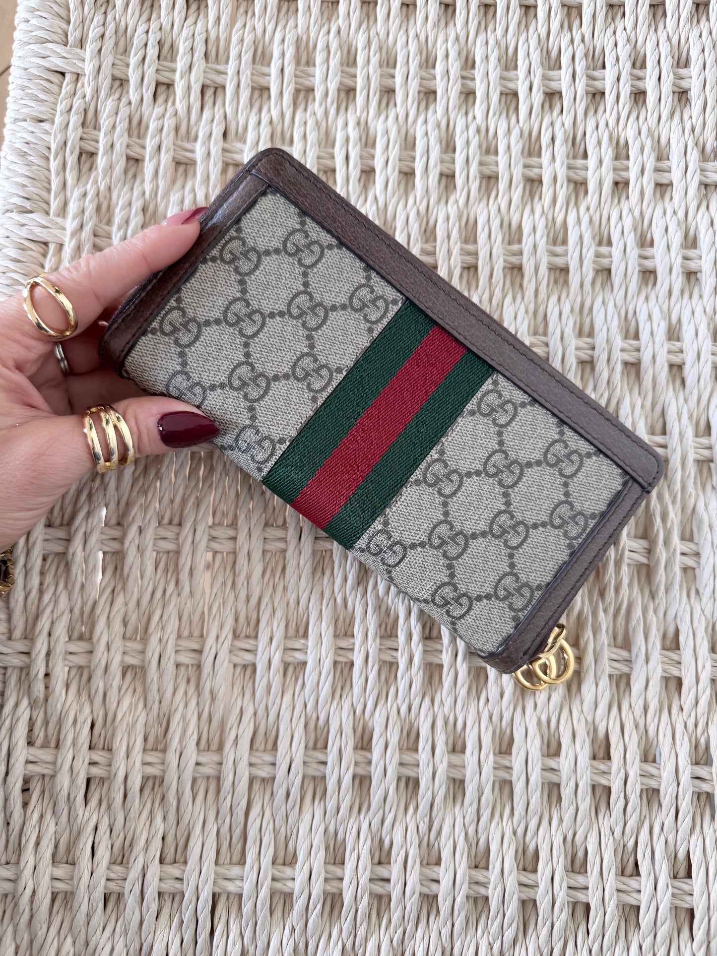 Gucci Ophidia GG Supreme Wallet