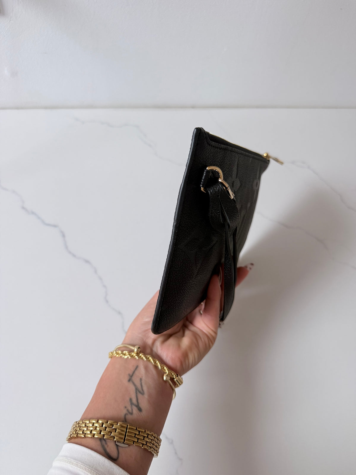 Louis Vuitton Neverfull Wristlet Empreinte