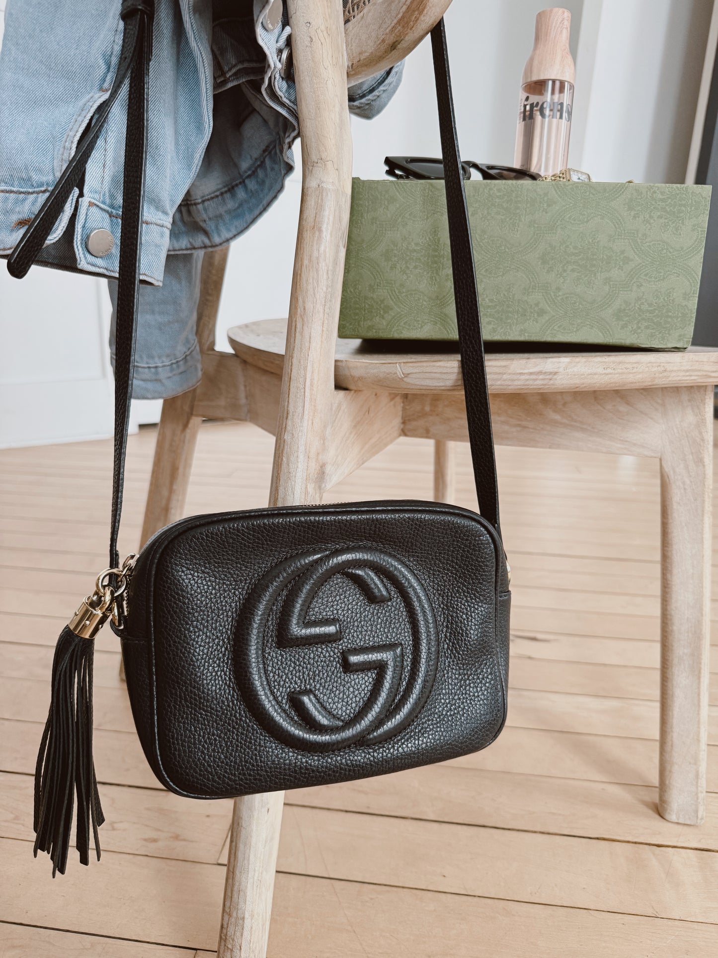 Gucci Leather Disco Crossbody