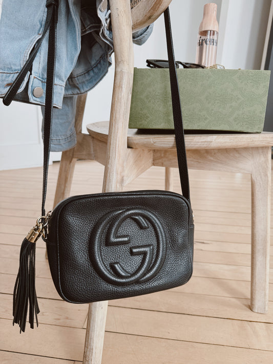 Gucci Leather Disco Crossbody