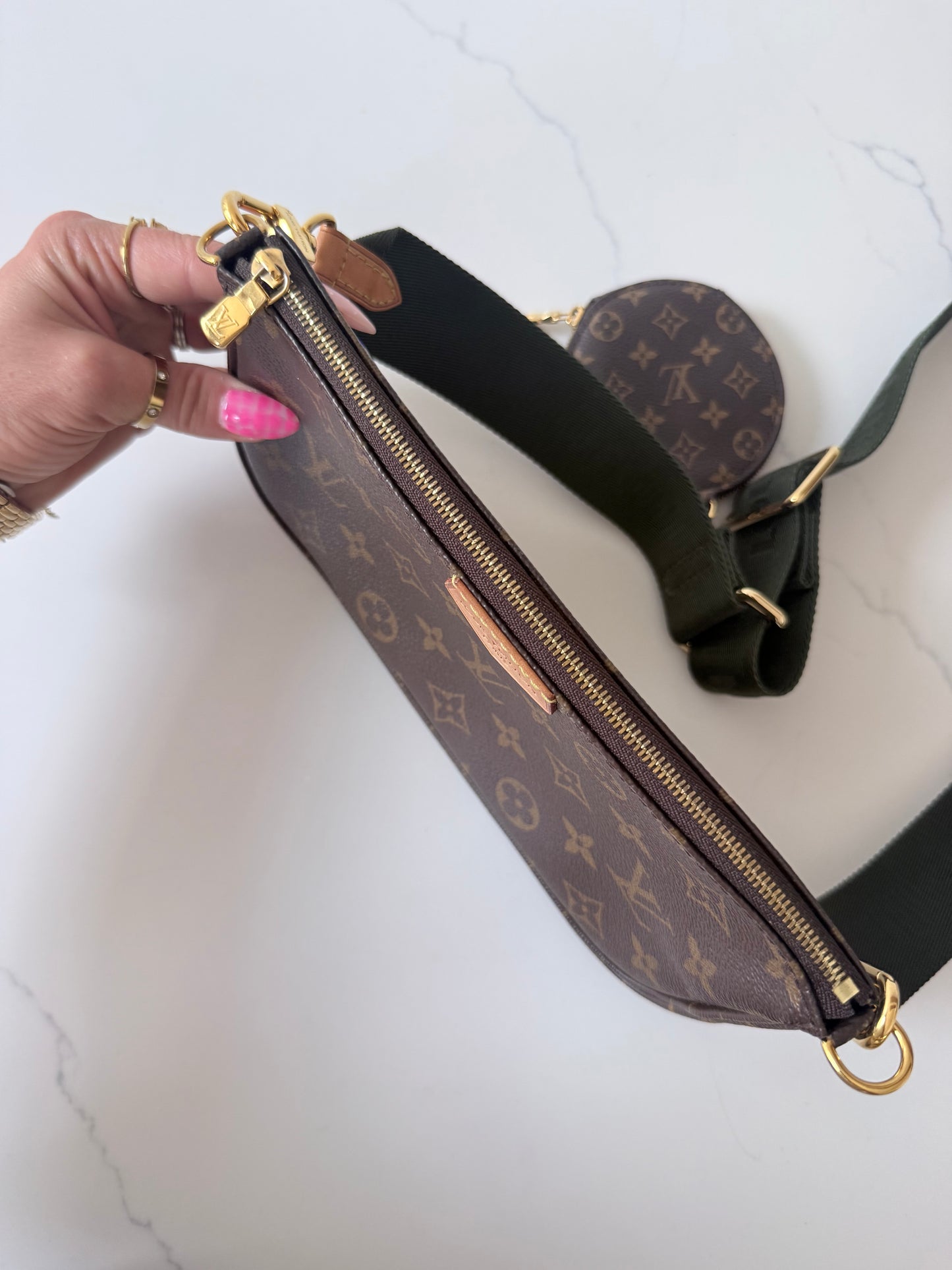 Louis Vuitton Multi Pochette Accessoires Kaki