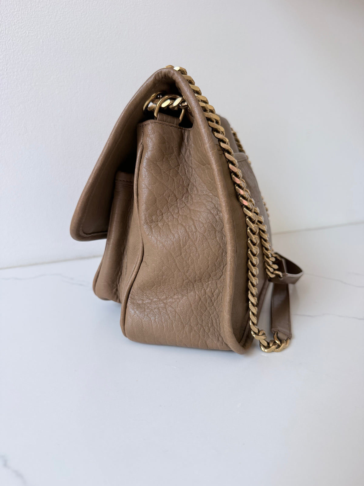 YSL Niki Medium Grained Lambskin
Dark Cork