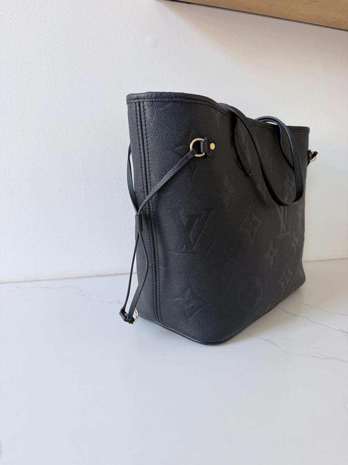 Louis Vuitton Neverfull Monogram Empreinte Leather MM
