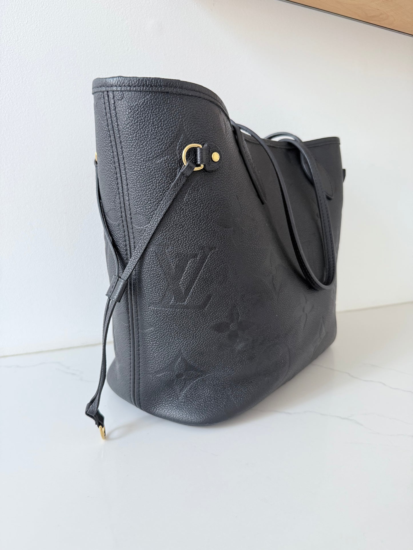 Louis Vuitton Neverfull Monogram Empreinte Leather MM
