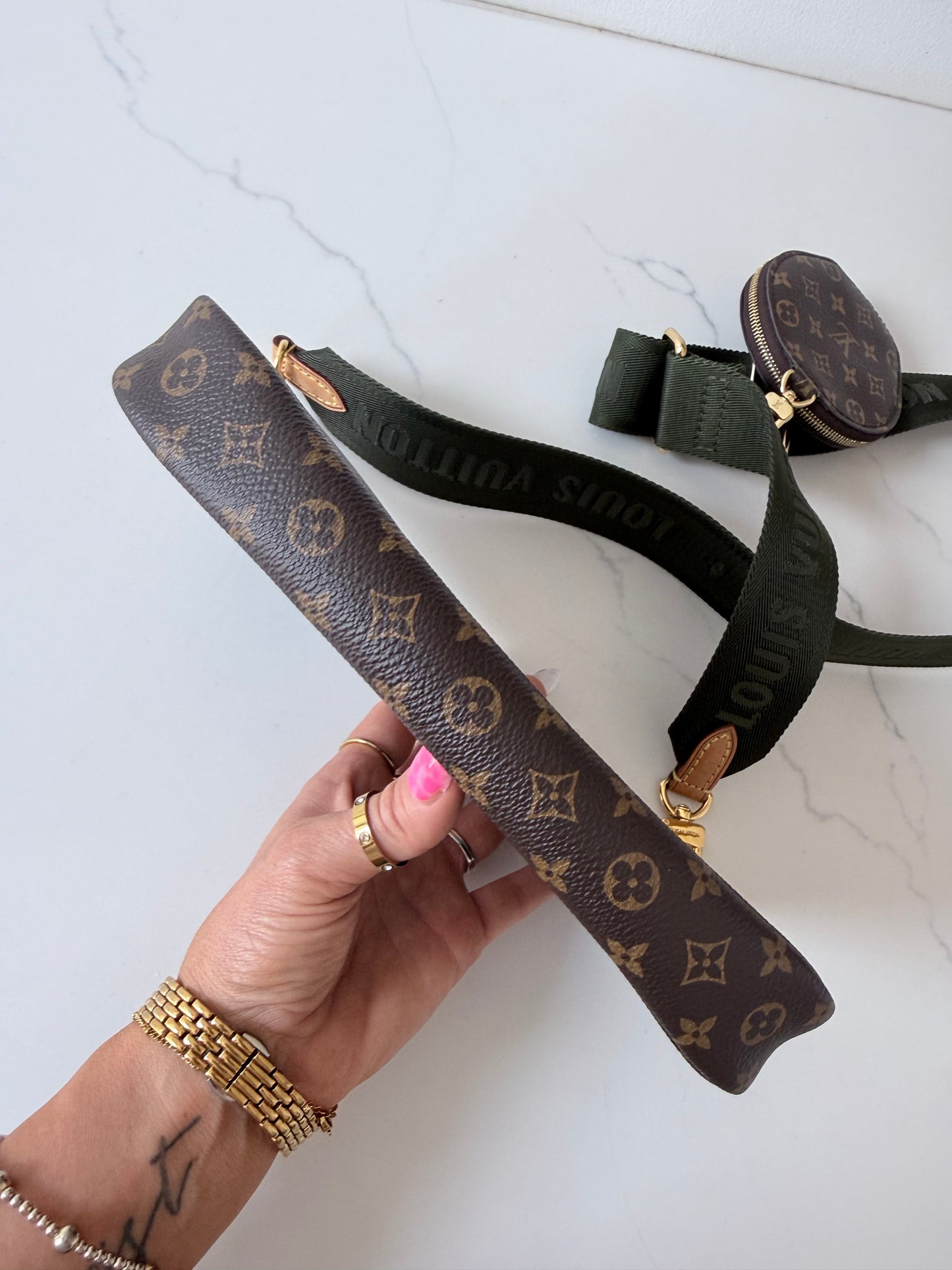 Louis Vuitton Multi Pochette Accessoires Kaki