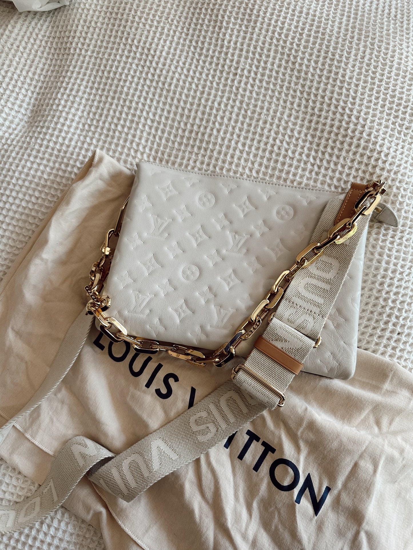 Louis Vuitton Coussin PM Cream