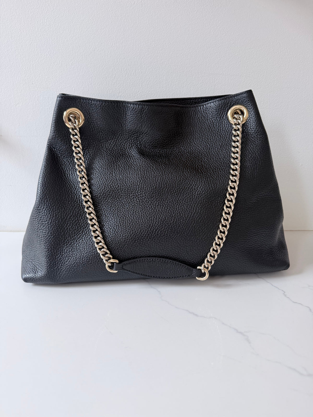 Gucci Soho Chain Shoulder Bag Black