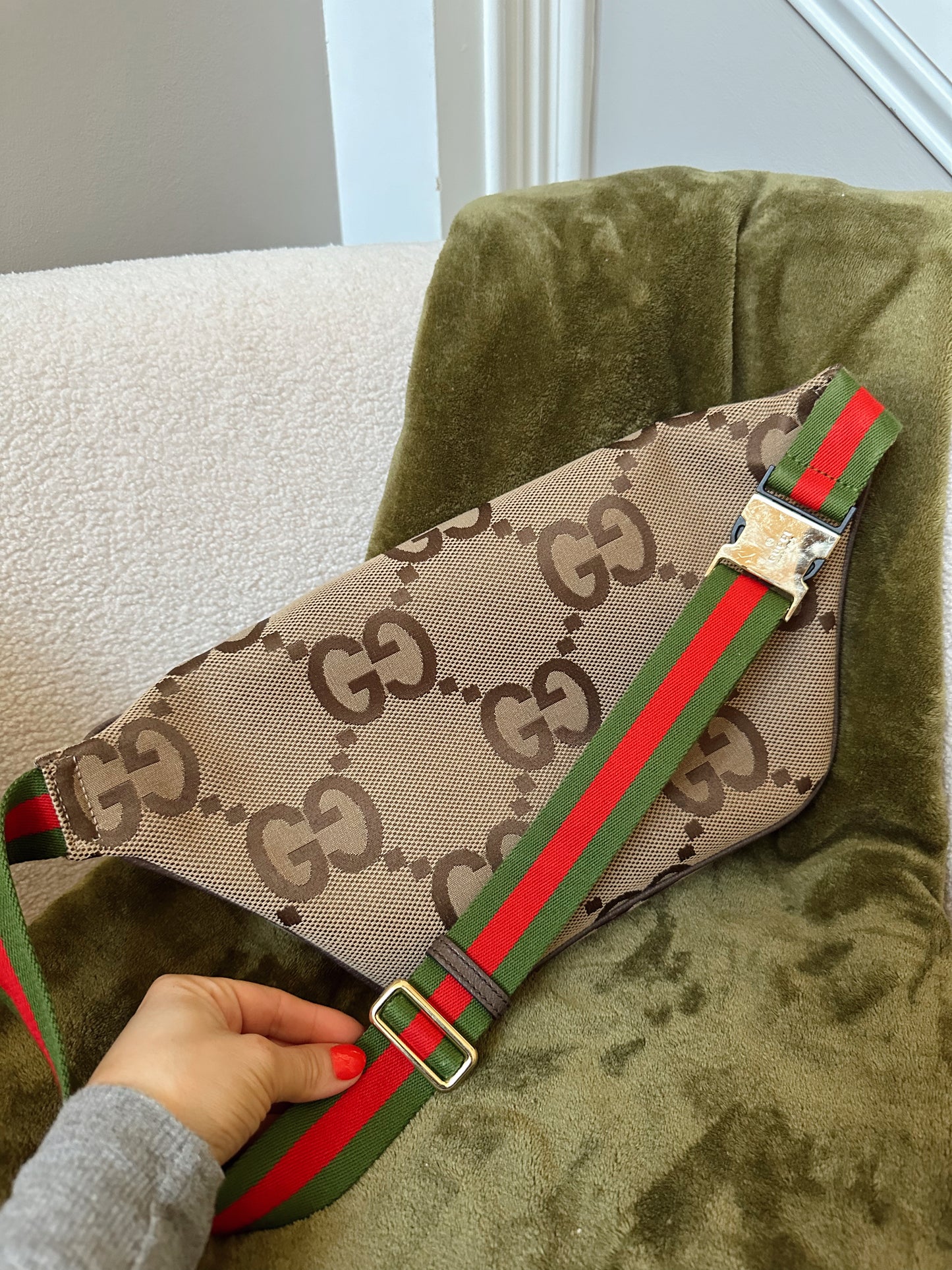 Gucci Jumbo GG Belt Bag