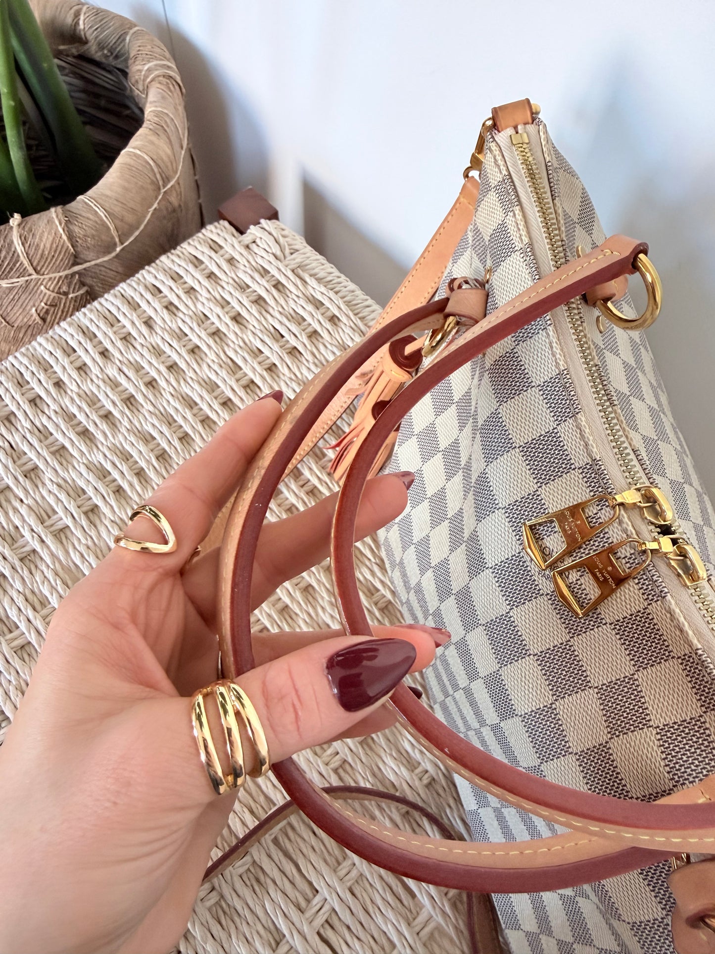 Louis Vuitton Lymington Damier Azur Rose