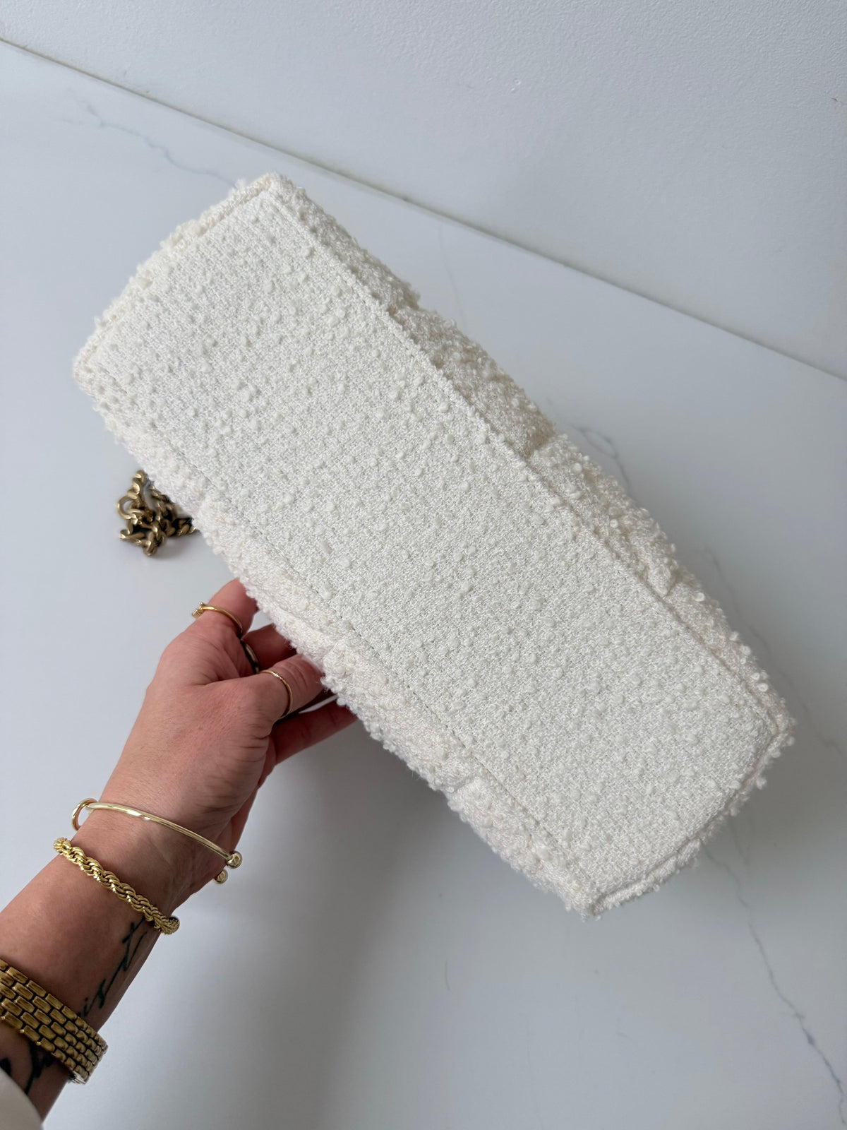 YSL Loulou Bouclé Tweed
Shoulder Bag