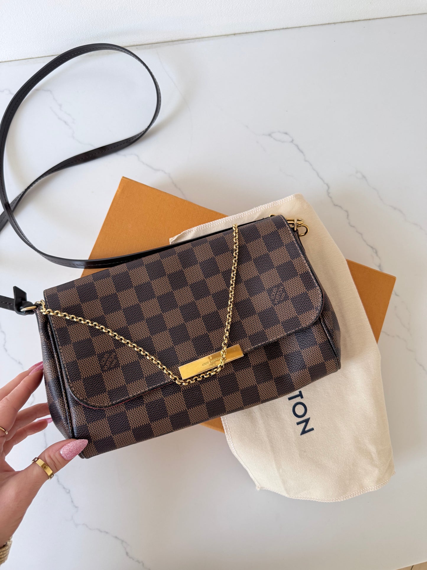 Louis Vuitton Favorite MM Damier Ebene