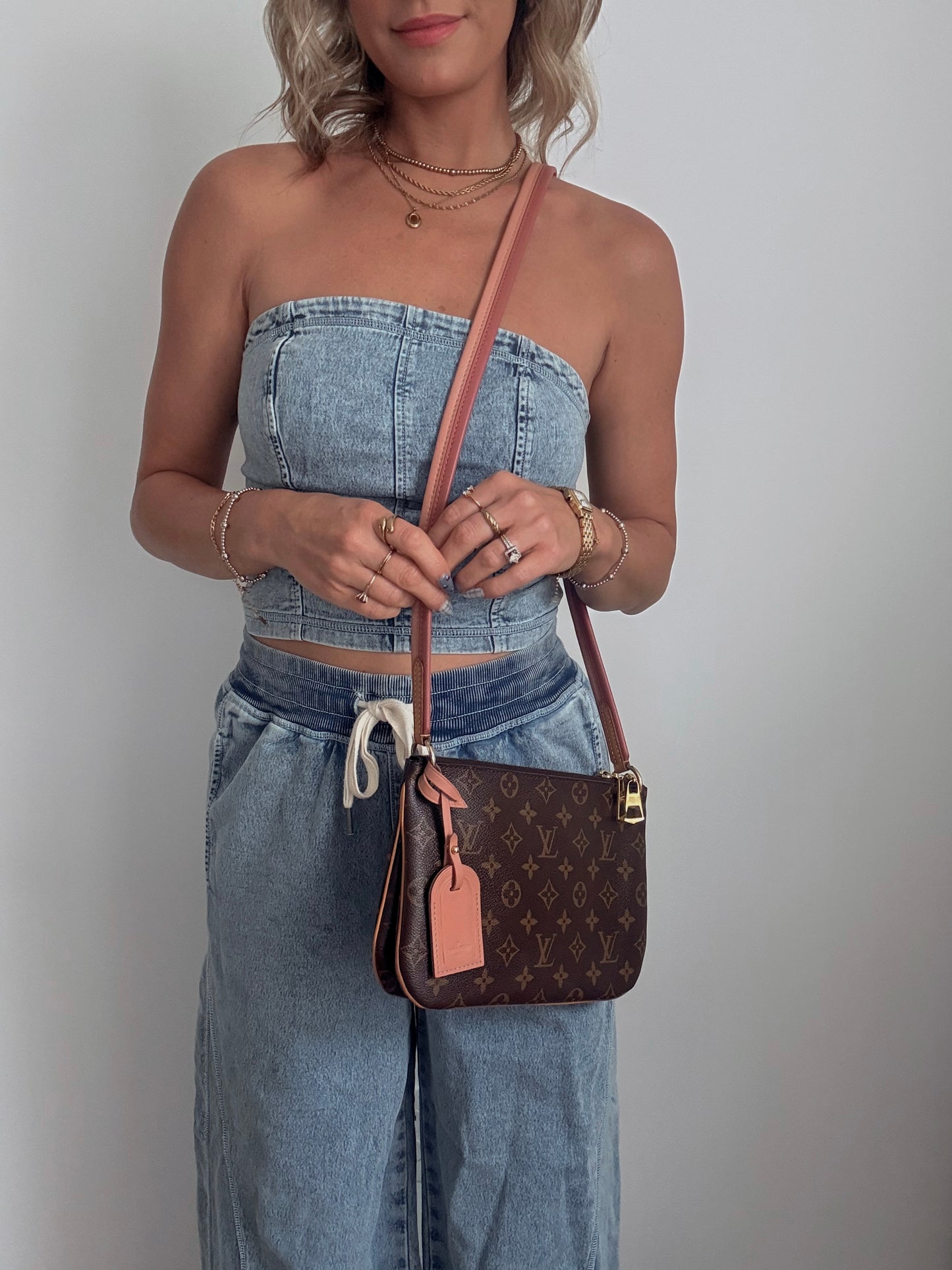 Louis Vuitton Monogram Lorette Vieux Rose