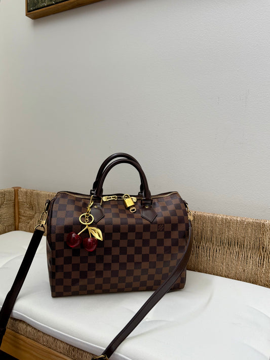Louis Vuitton Speedy Bandouliere Ebene 30