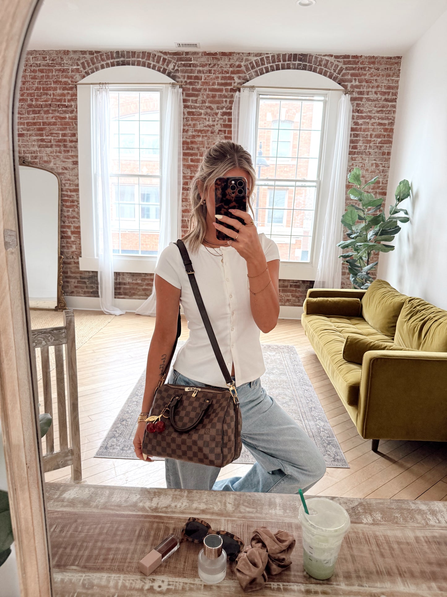 Louis Vuitton Speedy 25 Damier Ebene