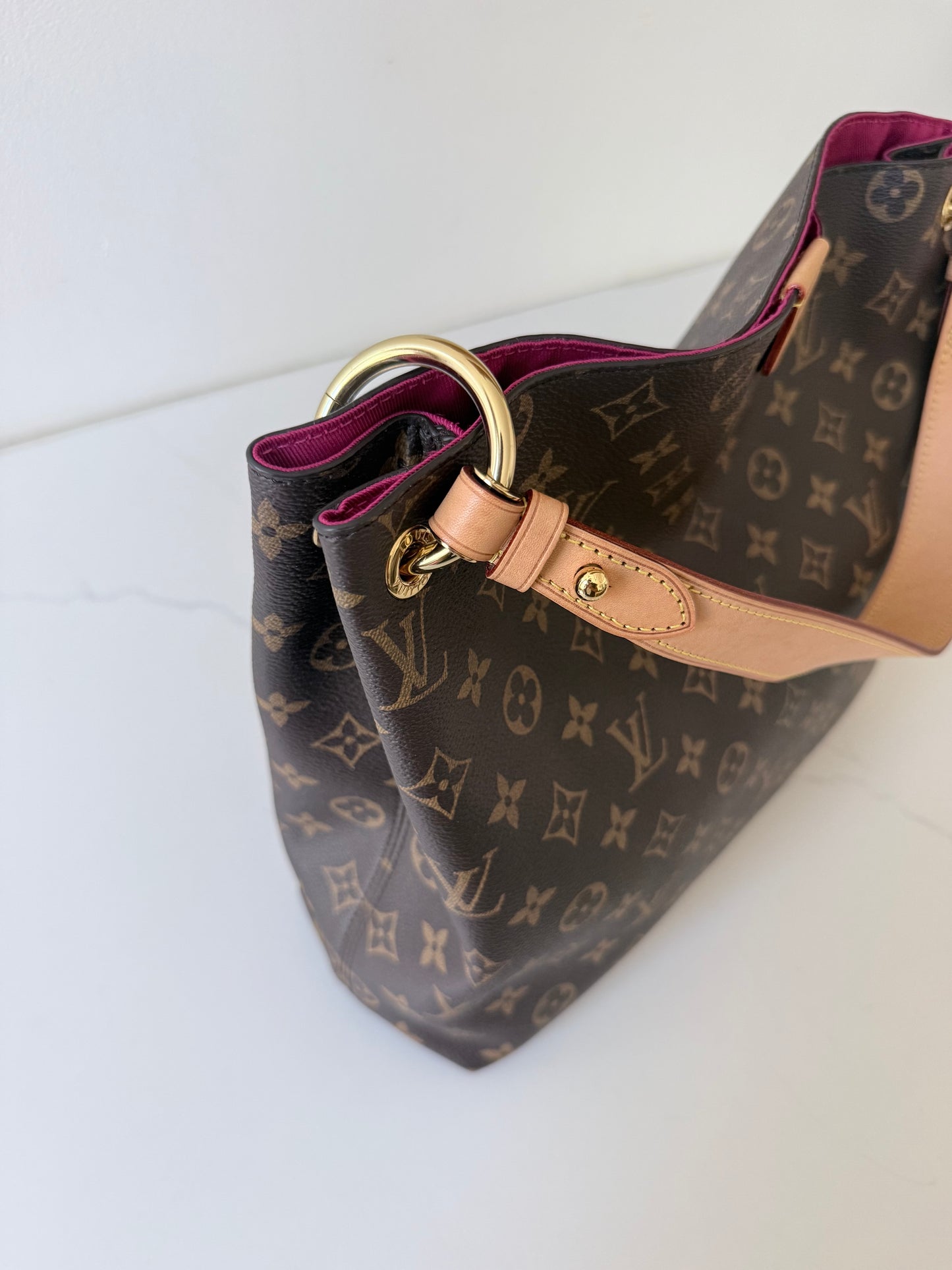 Louis Vuitton Monogram Graceful PM Pivoine